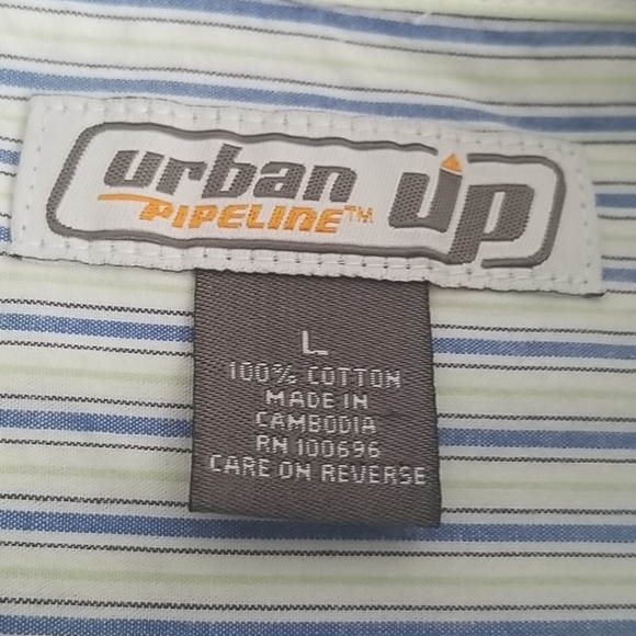 Urban Pipeline Men's Button Down Shirt - Picture 5 of 6